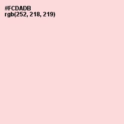 #FCDADB - Cosmos Color Image