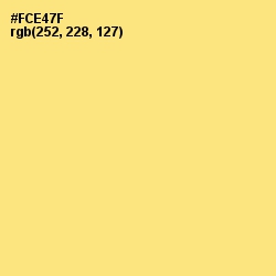 #FCE47F - Kournikova Color Image