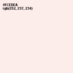 #FCEDEA - Fair Pink Color Image