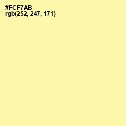 #FCF7AB - Drover Color Image