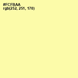 #FCFBAA - Drover Color Image