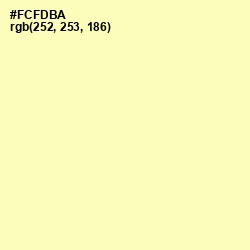 #FCFDBA - Pale Prim Color Image