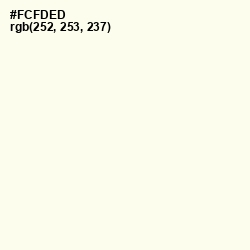 #FCFDED - Orange White Color Image