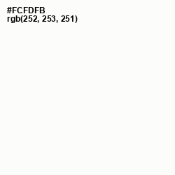 #FCFDFB - Ceramic Color Image