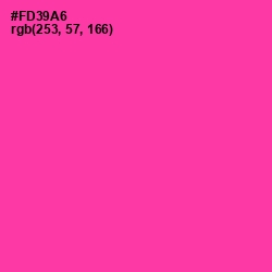 #FD39A6 - Persian Rose Color Image