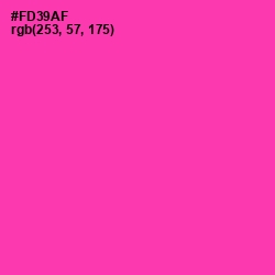 #FD39AF - Persian Rose Color Image