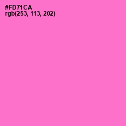 #FD71CA - Orchid Color Image