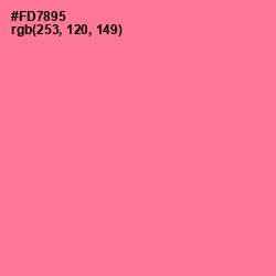 #FD7895 - Froly Color Image