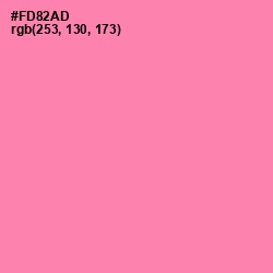#FD82AD - Tickle Me Pink Color Image