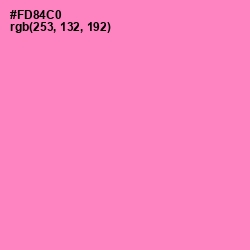 #FD84C0 - Shocking Color Image