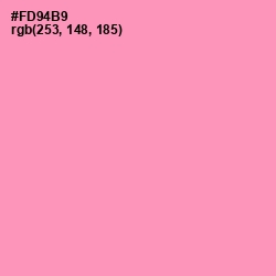 #FD94B9 - Wewak Color Image