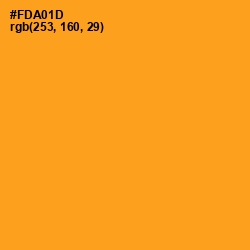 #FDA01D - Sun Color Image