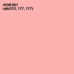 #FDB1B1 - Sundown Color Image