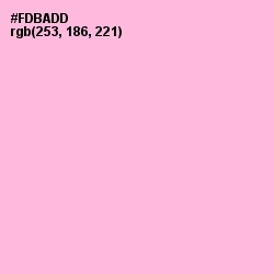 #FDBADD - Cupid Color Image
