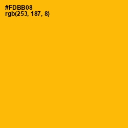 #FDBB08 - Selective Yellow Color Image