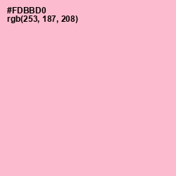 #FDBBD0 - Cotton Candy Color Image