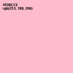 #FDBCCE - Cotton Candy Color Image