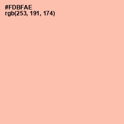 #FDBFAE - Melon Color Image