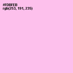 #FDBFEB - Lavender Rose Color Image