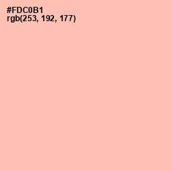 #FDC0B1 - Mandys Pink Color Image