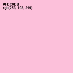 #FDC0DB - Chantilly Color Image