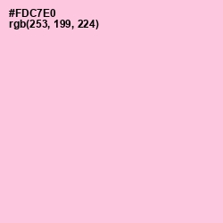 #FDC7E0 - Classic Rose Color Image