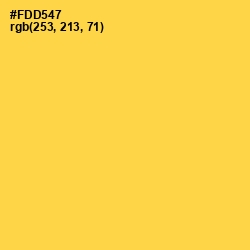 #FDD547 - Mustard Color Image