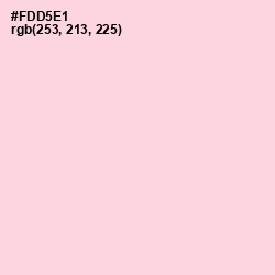 #FDD5E1 - Pig Pink Color Image