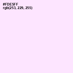 #FDE5FF - Blue Chalk Color Image