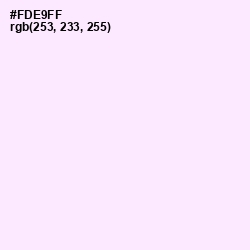 #FDE9FF - Blue Chalk Color Image