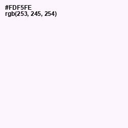 #FDF5FE - Magnolia Color Image