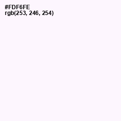 #FDF6FE - Magnolia Color Image