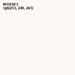 #FDF8F3 - Bianca Color Image