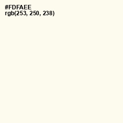 #FDFAEE - Orange White Color Image