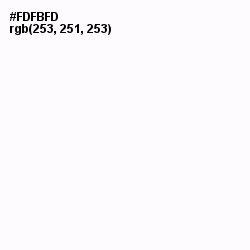 #FDFBFD - White Pointer Color Image