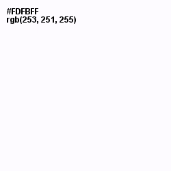 #FDFBFF - White Pointer Color Image