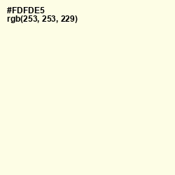 #FDFDE5 - Chilean Heath Color Image