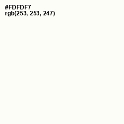 #FDFDF7 - Black White Color Image