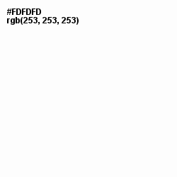 #FDFDFD - Romance Color Image