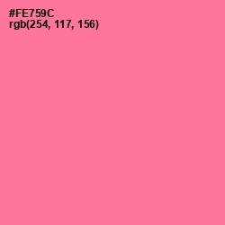 #FE759C - Froly Color Image