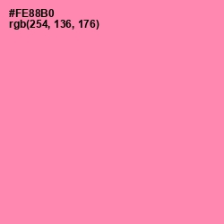 #FE88B0 - Tickle Me Pink Color Image