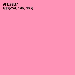 #FE92B7 - Pink Salmon Color Image