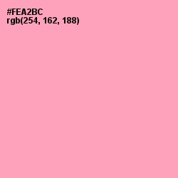 #FEA2BC - Sundown Color Image