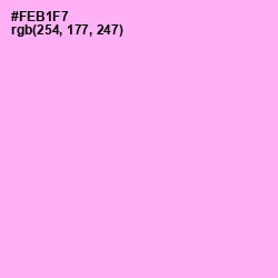 #FEB1F7 - Lavender Rose Color Image