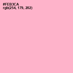#FEB3CA - Lavender Pink Color Image