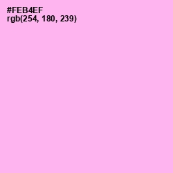 #FEB4EF - Lavender Rose Color Image