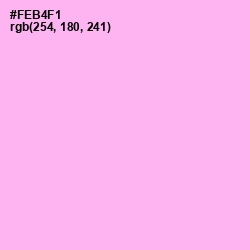 #FEB4F1 - Lavender Rose Color Image