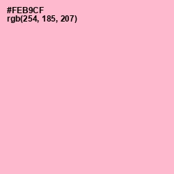 #FEB9CF - Cotton Candy Color Image