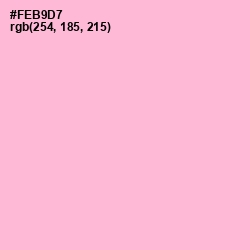 #FEB9D7 - Cotton Candy Color Image