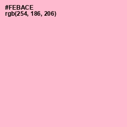 #FEBACE - Cotton Candy Color Image